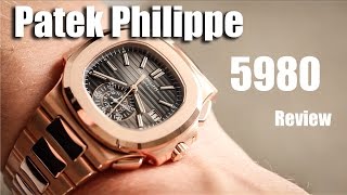 Patek Philippe Nautilus 5980 Rose Gold Review [upl. by Kovacs]