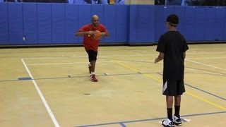 How to Throw a Bounce Pass  Basketball Moves [upl. by Ide]