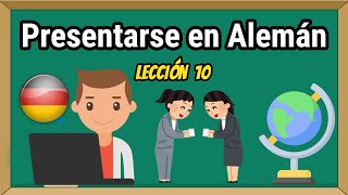 Presentarse en Alemán  Lección 10  Alemán Básico [upl. by Okihcas203]