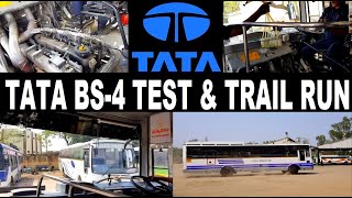 593 TATA BS4 BUS ENGINE TESTING amp TRAIL RUN OF THE BUS  APSRTC ULTRA DELUXE ANANTAPUR [upl. by Calise]