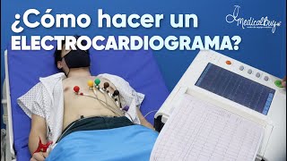 ¿Cómo hacer un Electrocardiograma [upl. by Ydoj740]