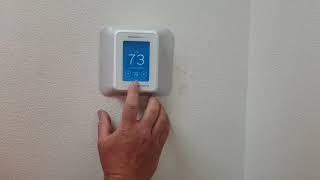 Honeywell T10 Pro Smart Home Thermostat Additional Features [upl. by Raynold]