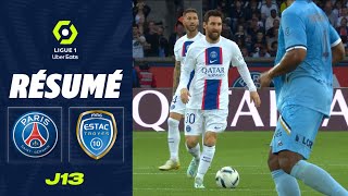 PARIS SAINTGERMAIN  ESTAC TROYES 4  3  Résumé  PSG  ESTAC  20222023 [upl. by Bremer]