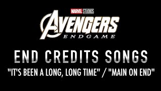 Avengers Endgame  End Credits Songs  quotIts Been A Long Long Timequot  quotMain On Endquot VERSION 1 [upl. by Haniraz301]