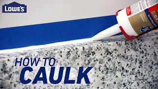 How To Caulk with a Caulking Gun [upl. by Latimore]