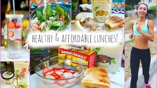 5 Healthy and Affordable Lunch Ideas for School  MyLifeAsEva [upl. by Herold]