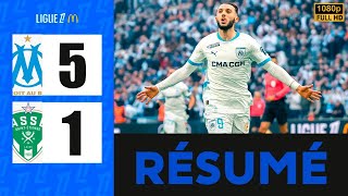 ⚽Marseille vs SaintEtienne 51 Extended Highlights  202425 Ligue 1 [upl. by Galvin]