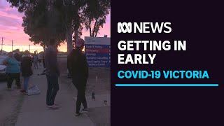 Shepparton coronavirus testing facilities overwhelmed for second day  ABC News [upl. by Pangaro317]