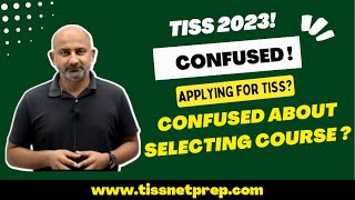 Confused About Selecting Course at TISS   TISS Offers Much More Than Placements [upl. by Ahsiken]