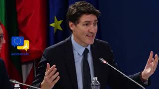 Trudeau Stands with Zelenskyy EU Leaders Unite in Kyiv Amidst Trump’s Shocking Ultimatum [upl. by Othello]