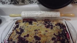 Blackberry Cobbler 100 Year Old Recipe  Extra Yummy  The Hillbilly Kitchen [upl. by Adnarem]