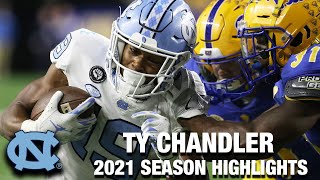 Ty Chandler 2021 Regular Season Highlights  UNC RB [upl. by Tiedeman973]