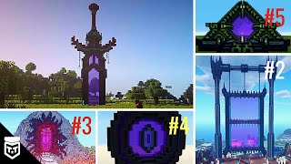 Minecraft 10 Nether Portal Designs That Are Out Of This Overworld [upl. by Arathorn507]