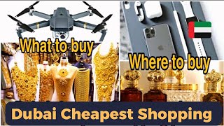 Cheapest Markets In Dubai for Shopping  Where to Shop amp Save most in Dubai  Discounted Shopping [upl. by Kimon480]