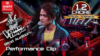 Sanish Shrestha quotLai Laiquot  The Voice of Nepal Season 2  2019 [upl. by Rodney620]