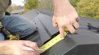 HOW TO INSTALL A VENTED RIDGE CAP [upl. by Car]