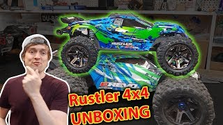 Traxxas Rustler 4x4 VXL Unboxing [upl. by Cello798]