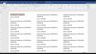 Word Etiketten im Seriendruck [upl. by Solram895]