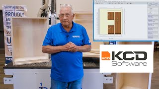 KCD Cabinetry Software Sample Cutting with ShopSabre CNC Router [upl. by Aihn145]