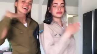 Israeli women soldiers dance Yael Shelbia and Anna Zak [upl. by Annaihs]