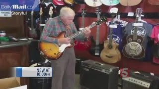 81YearOld Nashville Guitar Player Goes Viral [upl. by Shirk192]