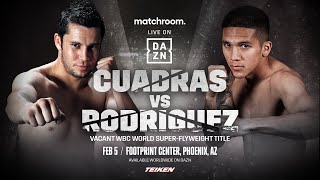 CARLOS CUADRAS vs JESSE RODRIGUEZ PRESS CONFERENCE LIVESTREAM [upl. by Ati]