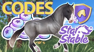 5 CODES SSO ⭐ STAR COINS  Star Stable 2023 [upl. by Etteniuq]