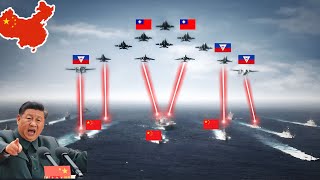 Sea War Begins Philippines and Taiwan Destroy Chinese Aircraft Carrier on Border  Arma 3 Milsim [upl. by Thetis]