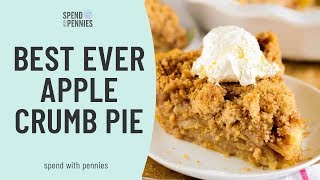 The Best Apple Crumb Pie [upl. by Jerad]