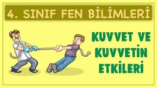 Kuvvet ve Kuvvetin Etkileri  4 Sınıf Fen Bilimleri Dersi Konu Anlatımı Renkli Okul [upl. by Hartnett502]