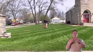 How To Fertilize The Lawn  Apply Lawn Fertilizer [upl. by Corabella]