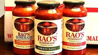 RAOS Pasta Sauce Review [upl. by Yecaw]