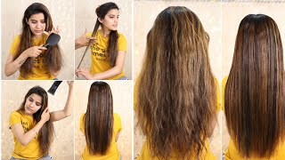 How To  Keratin Treatment At Home For Straight Smooth Shiny Hair  Super Style Tips [upl. by Copeland]