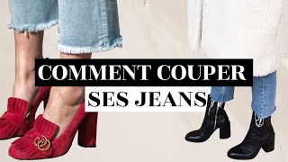 UPCYCLING  COMMENT COUPER SES JEANS [upl. by Enylhsa756]