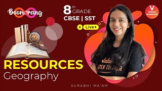 Resources Class 8 Geography Chapter 1 Revision In One Shot  CBSE  NCERT SST  Surabhi Maam [upl. by Revlys516]