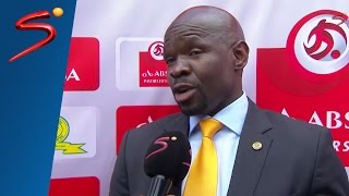 Steve Khompela interview  Mamelodi Sundowns vs Kaizer Chiefs [upl. by Pazit]