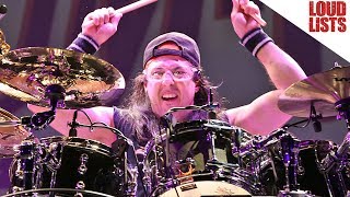 10 Stupidly Fast Drummers in Metal [upl. by Nivk]