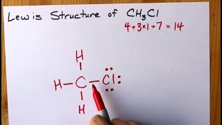 How to Draw the Lewis Structure of CH3Cl chloromethane [upl. by Gardy]