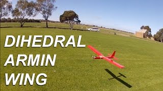 Dihedral Armin Wing build [upl. by Aihseyk]