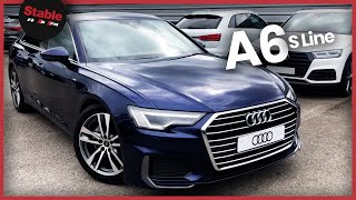 New Audi A6 2021 S Line in Firmament Blue [upl. by Htur705]