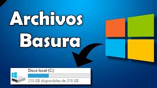 Como ELIMINAR ARCHIVOS BASURA de mi PC Windows 10 ✔️ Limpiar y Optimizar mi PC Sin Programas 👍 [upl. by Ydac]