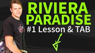 How To Play Riviera Paradise Guitar Lesson amp TAB  Stevie Ray Vaughan [upl. by Malynda292]