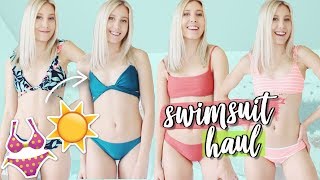 Swimsuit Try On Haul  Swimsuit Collection 2018 [upl. by Conover]