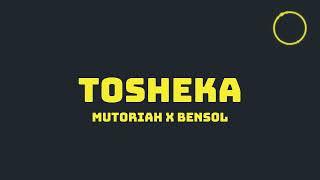 Mutoriah x Bensol  Tosheka Karaoke Version [upl. by Elegna]