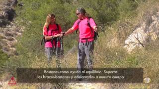 Progresión con bastones de montaña 2 [upl. by Attenad660]