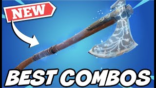 BEST COMBOS FOR NEW LEVIATHAN AXE PICKAXE  Fortnite [upl. by Rowan]