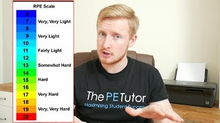 The BORG SCALE And RPE Explained [upl. by Cory986]