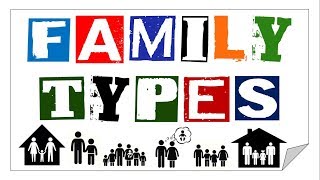 WHAT ARE THE FAMILY TYPES [upl. by Avon]