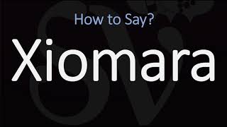 How to Pronounce Xiomara CORRECTLY [upl. by Marcella]