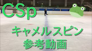 【CSp】キャメルスピンの回り方 [upl. by Bitthia]